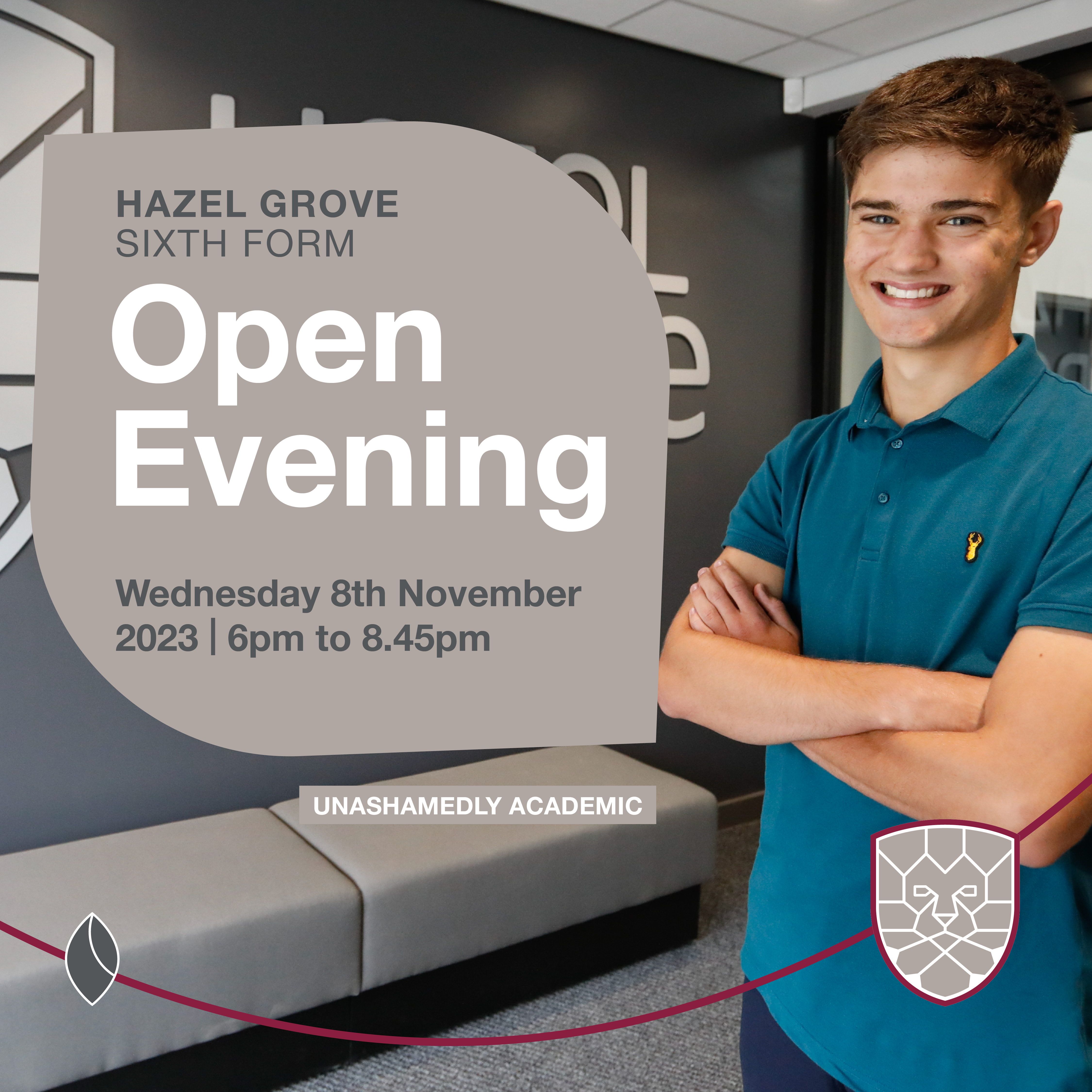 Sixth Form Open Evening 2023 Hazel Grove High School